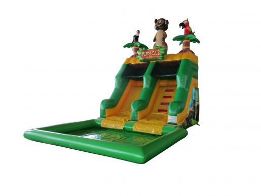 Mini Slide with Pool Jungle Image